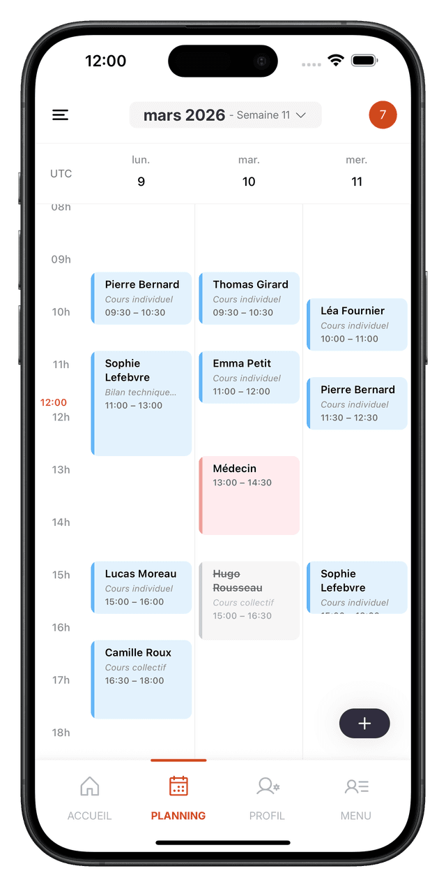 Your schedule, your rules